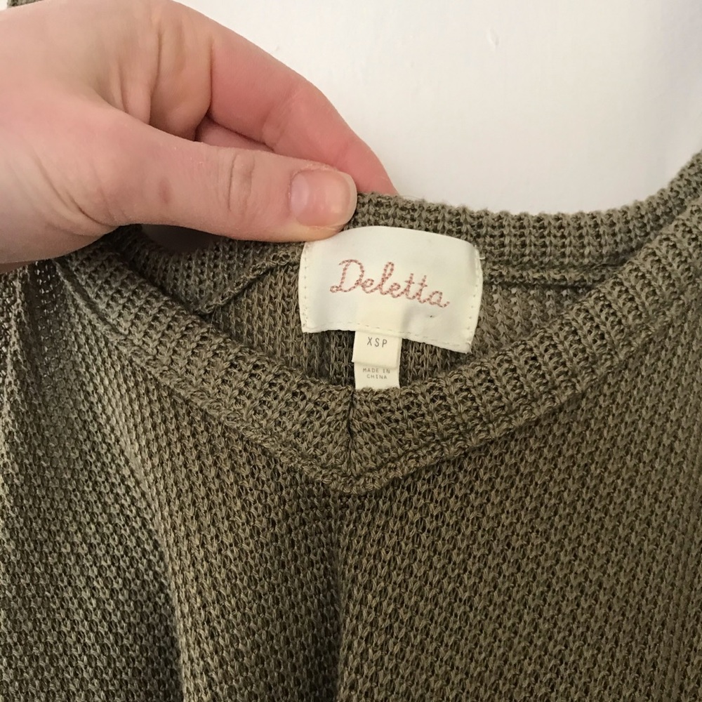 Anthropologie Cold Shoulder Sweater - Picture 4 of 6